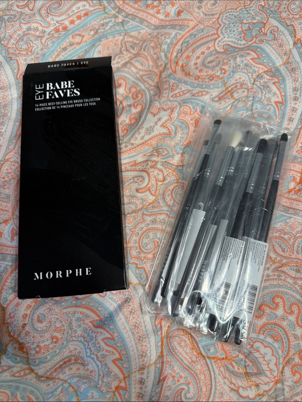 Morphe Eye Babe Faves 14-Piece Brush Set - Black